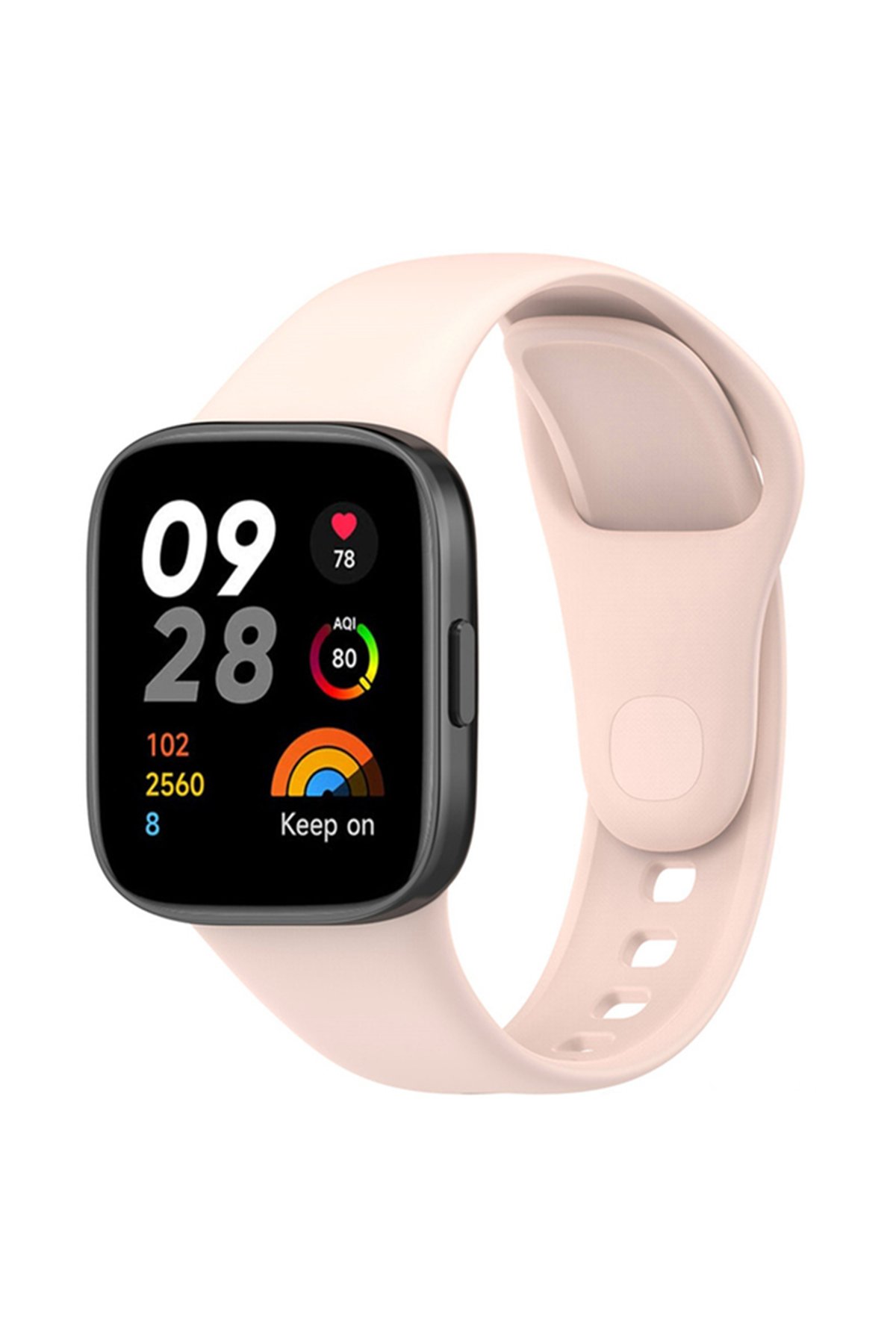 Redmi Watch 3 Klasik Kordon - Pudra Redmi Watch 3 Klasik Kordon - Pudra