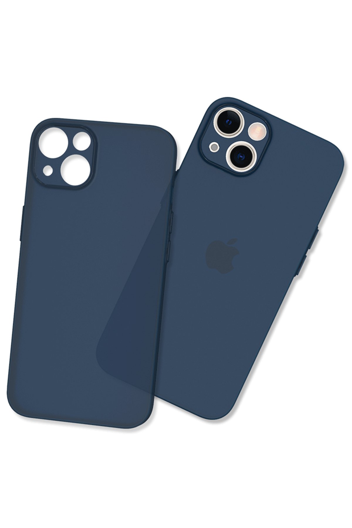  iPhone 14 Plus Kılıf Puma Silikon - Mavi