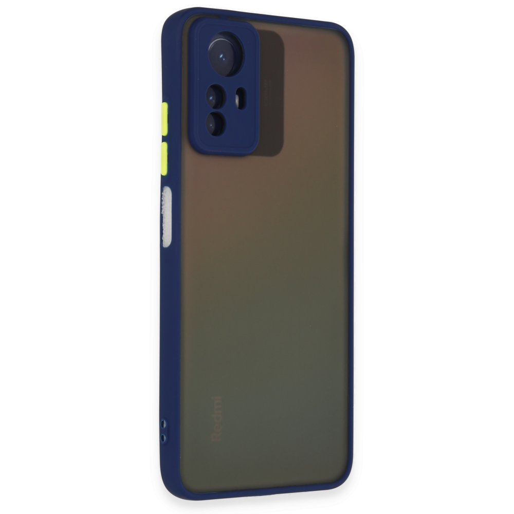 Redmi Note 12S Kılıf Montreal Silikon Kapak - Lacivert Redmi Note 12S Kılıf Montreal Silikon Kapak - Lacivert