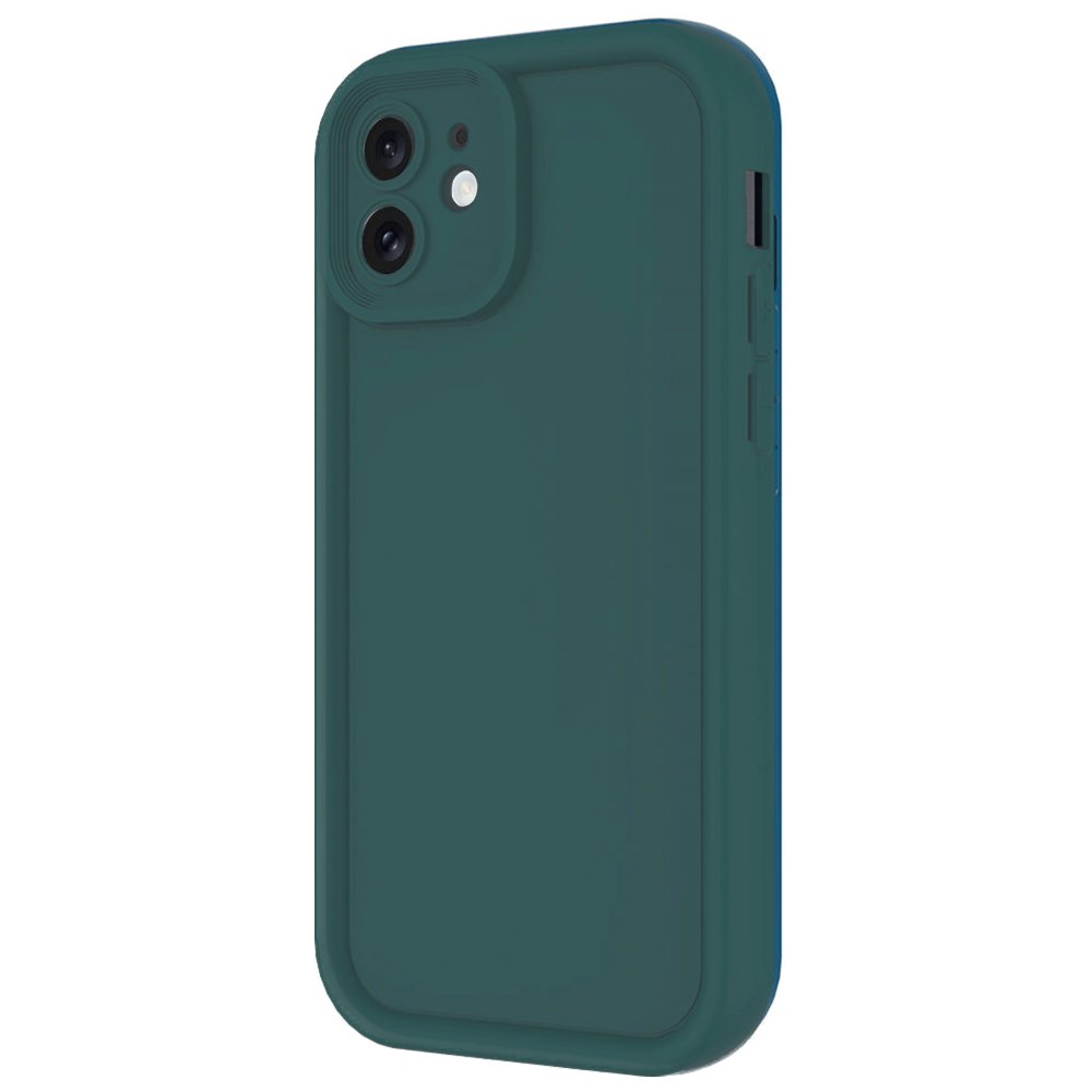  iPhone 11 Kılıf Viera Silikon - Koyu Yeşil