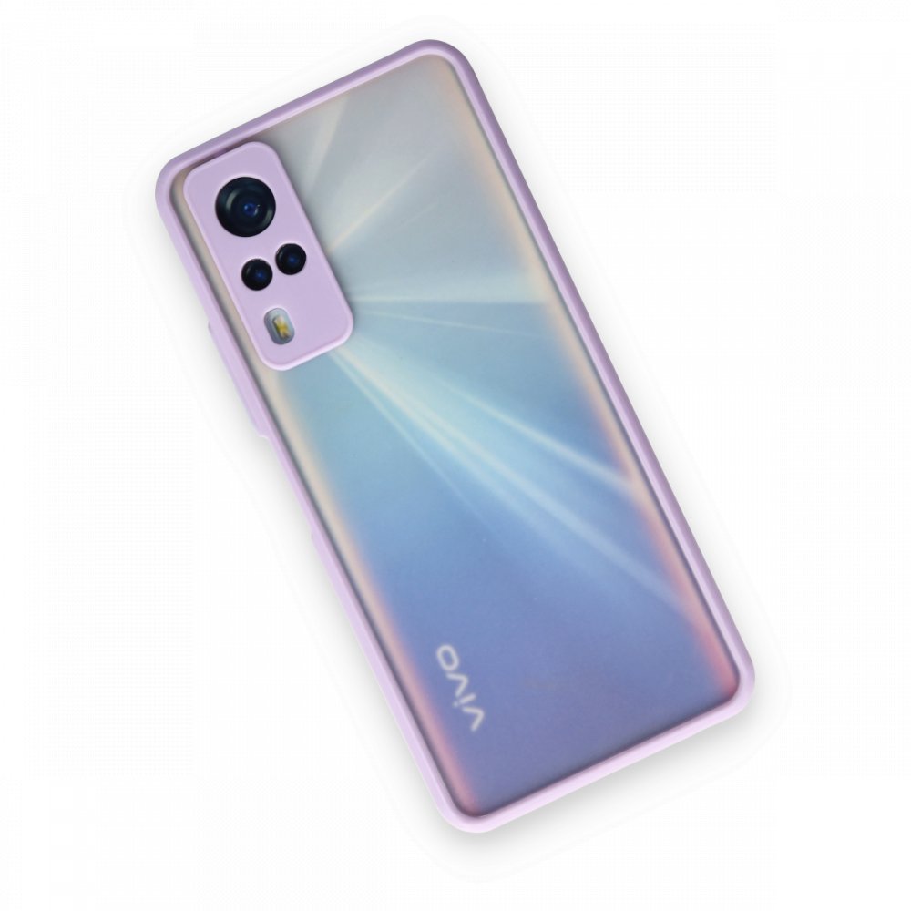  Vivo Y51 Kılıf Montreal Silikon Kapak - Mor
