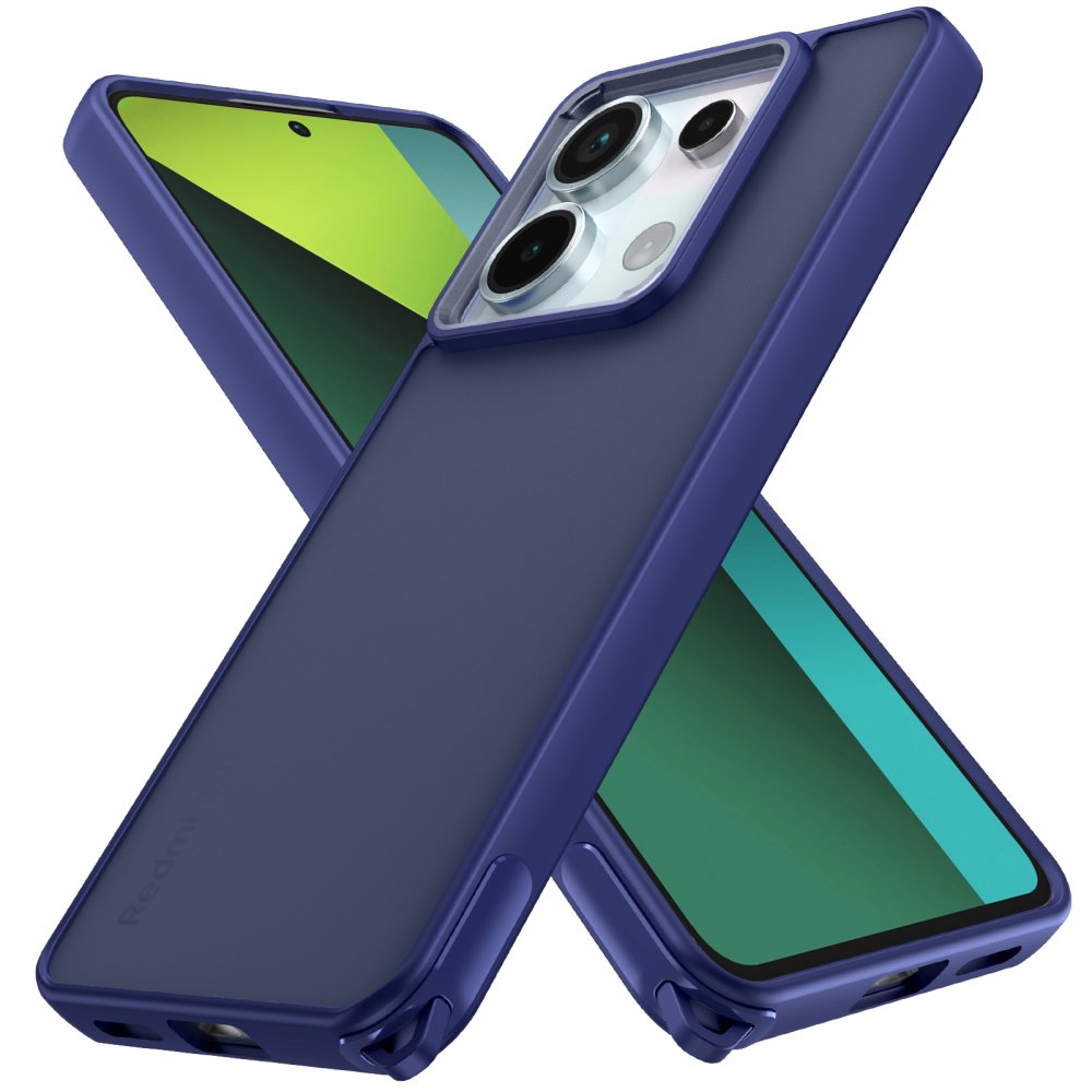 Xiaomi Poco X6 Kılıf Elegant Kapak - Lacivert Xiaomi Poco X6 Kılıf Elegant Kapak - Lacivert