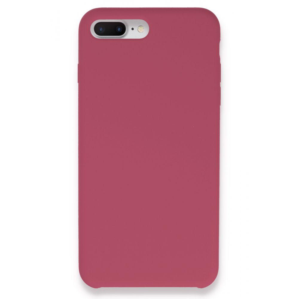  iPhone 8 Plus Kılıf Lansman Legant Silikon - Fuşya