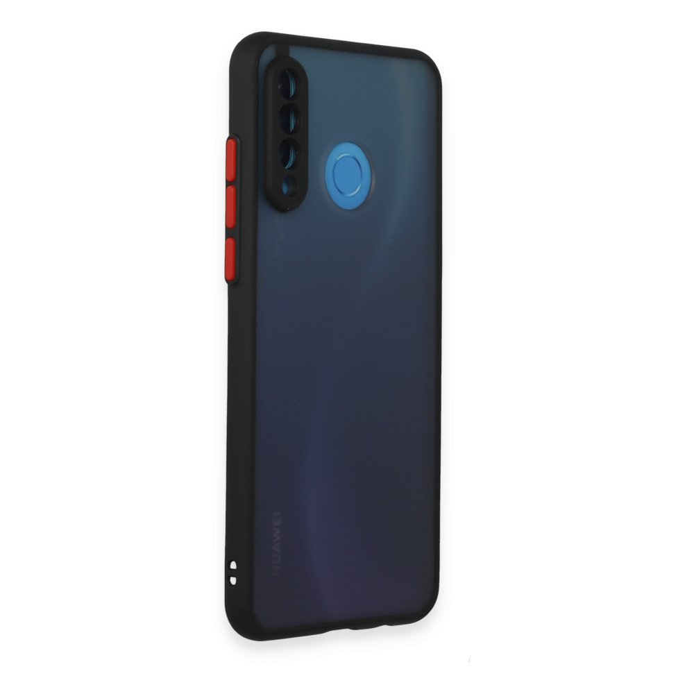 Huawei P30 Lite Kılıf Montreal Silikon Kapak - Siyah Huawei P30 Lite Kılıf Montreal Silikon Kapak - Siyah
