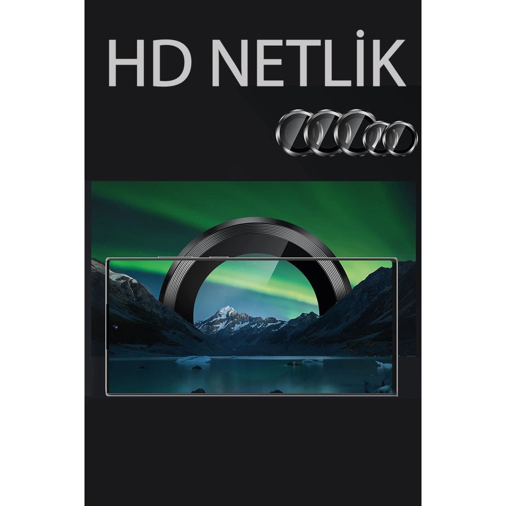  Samsung Galaxy A14 4G Valdez Metal Kamera Lens - Siyah