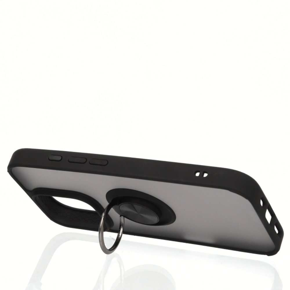 iPhone 16 Pro Kılıf Montreal Yüzüklü Silikon Kapak - Yeşil  iPhone 16 Pro Kılıf Montreal Yüzüklü Silikon Kapak - Yeşil