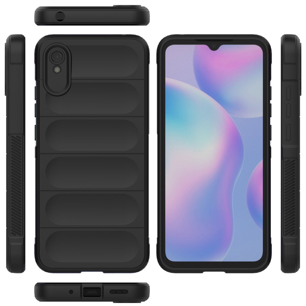Redmi 9A Kılıf Optimum Silikon - Siyah Redmi 9A Kılıf Optimum Silikon - Siyah