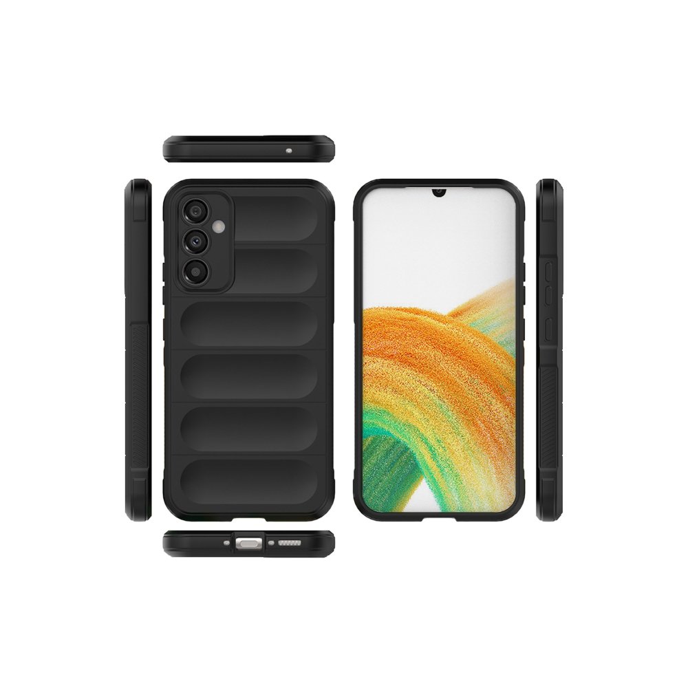  Samsung Galaxy A05S Kılıf Optimum Silikon - Siyah