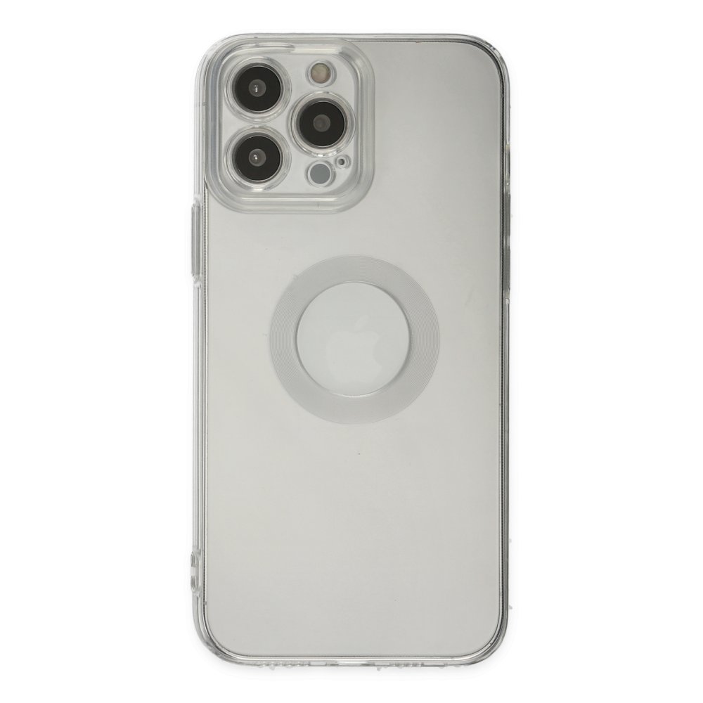  iPhone 14 Pro Max Kılıf Santa Lens Silikon - Şeffaf