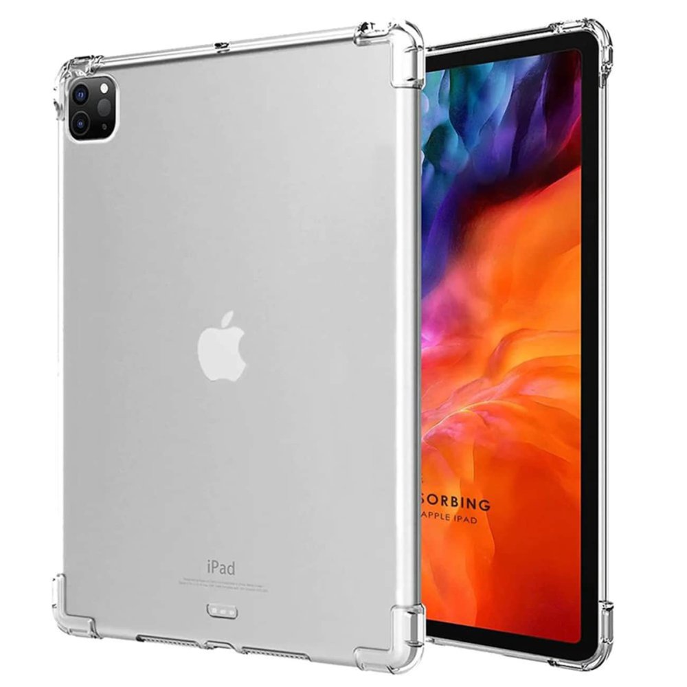  iPad Pro 11 (2020) Kılıf Anti Şeffaf Tablet Silikon - Şeffaf