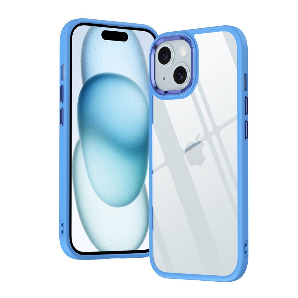 iPhone 15 Kılıf Power Silikon - Sierra Blue  iPhone 15 Kılıf Power Silikon - Sierra Blue