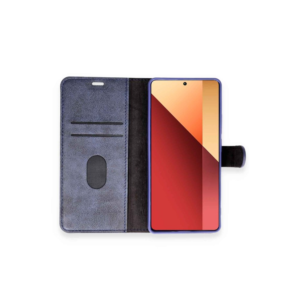  Xiaomi Poco M6 Pro 4G Kılıf Trend S Plus Kapaklı Kılıf - Siyah