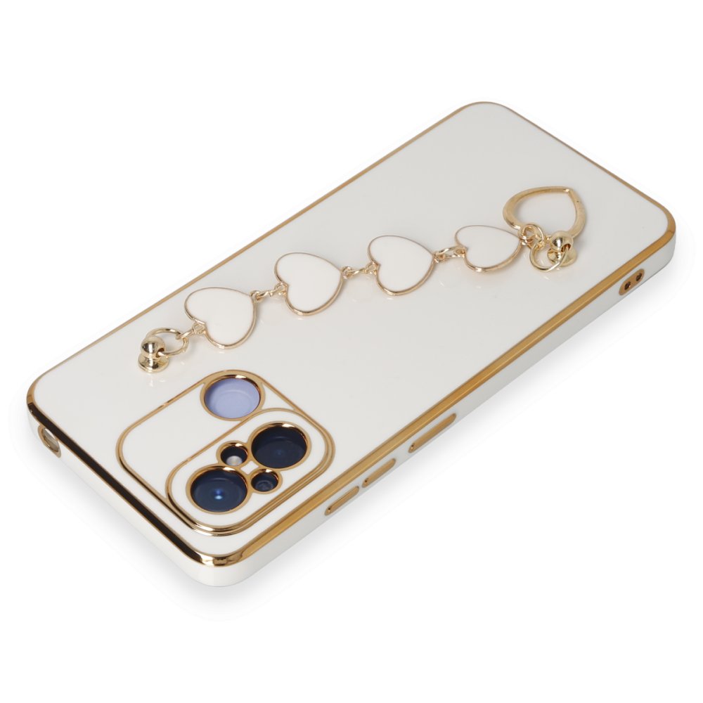 Redmi 12C Kılıf Esila Silikon - Beyaz