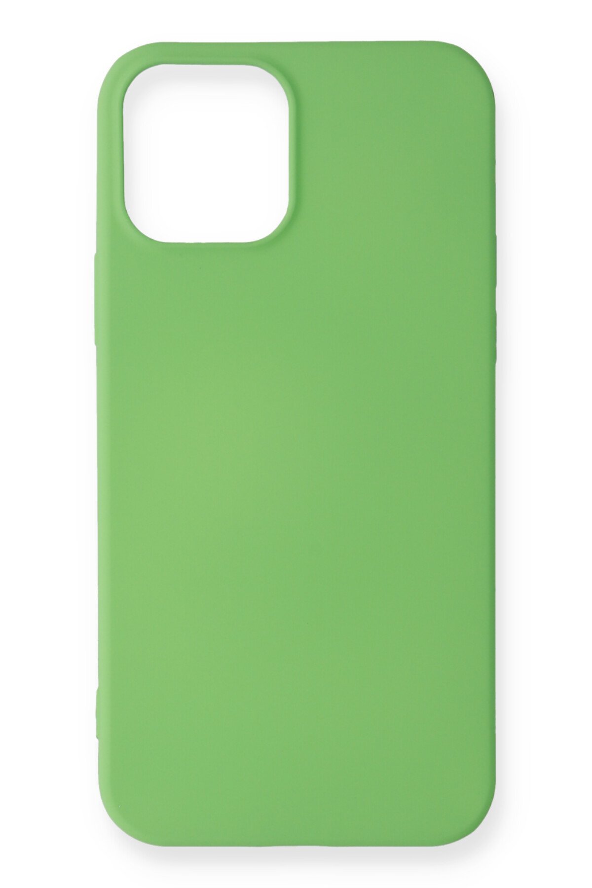  iPhone 12 Pro Kılıf First Silikon - Yeşil