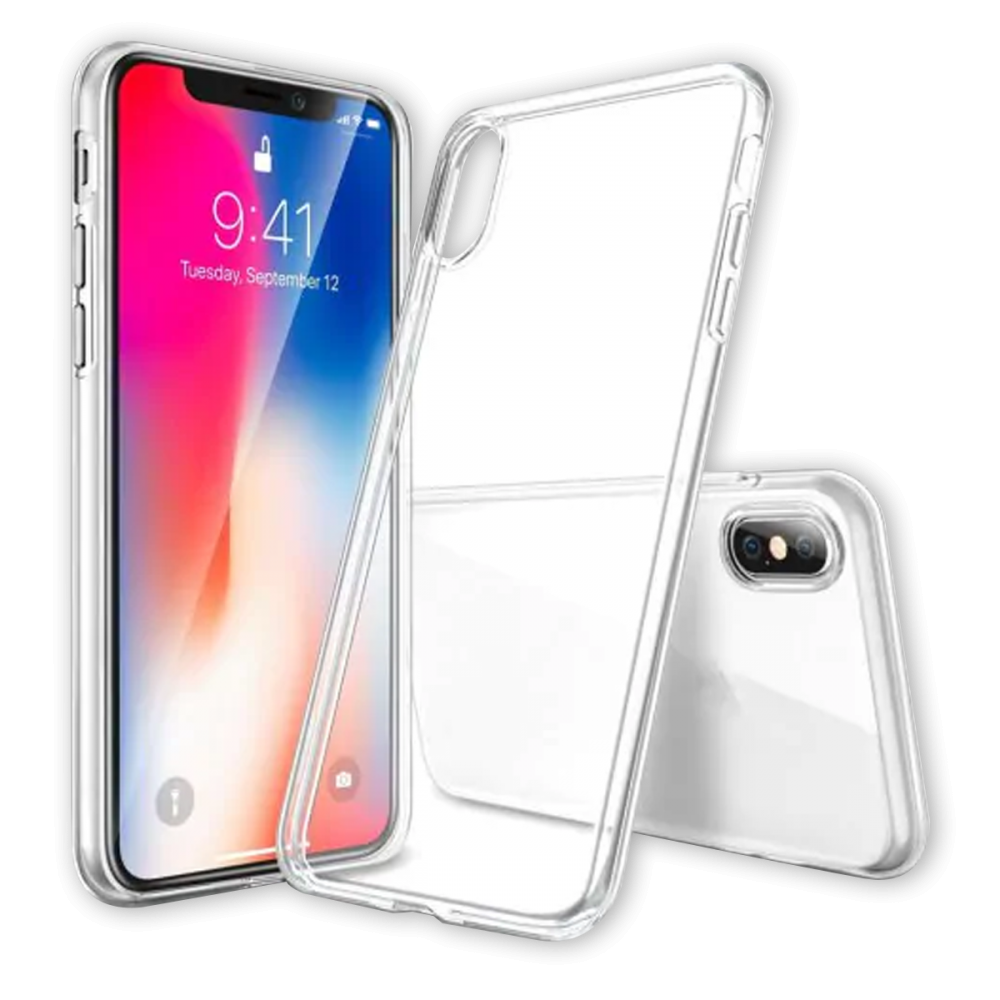  iPhone XS Kılıf Lüx Şeffaf Silikon