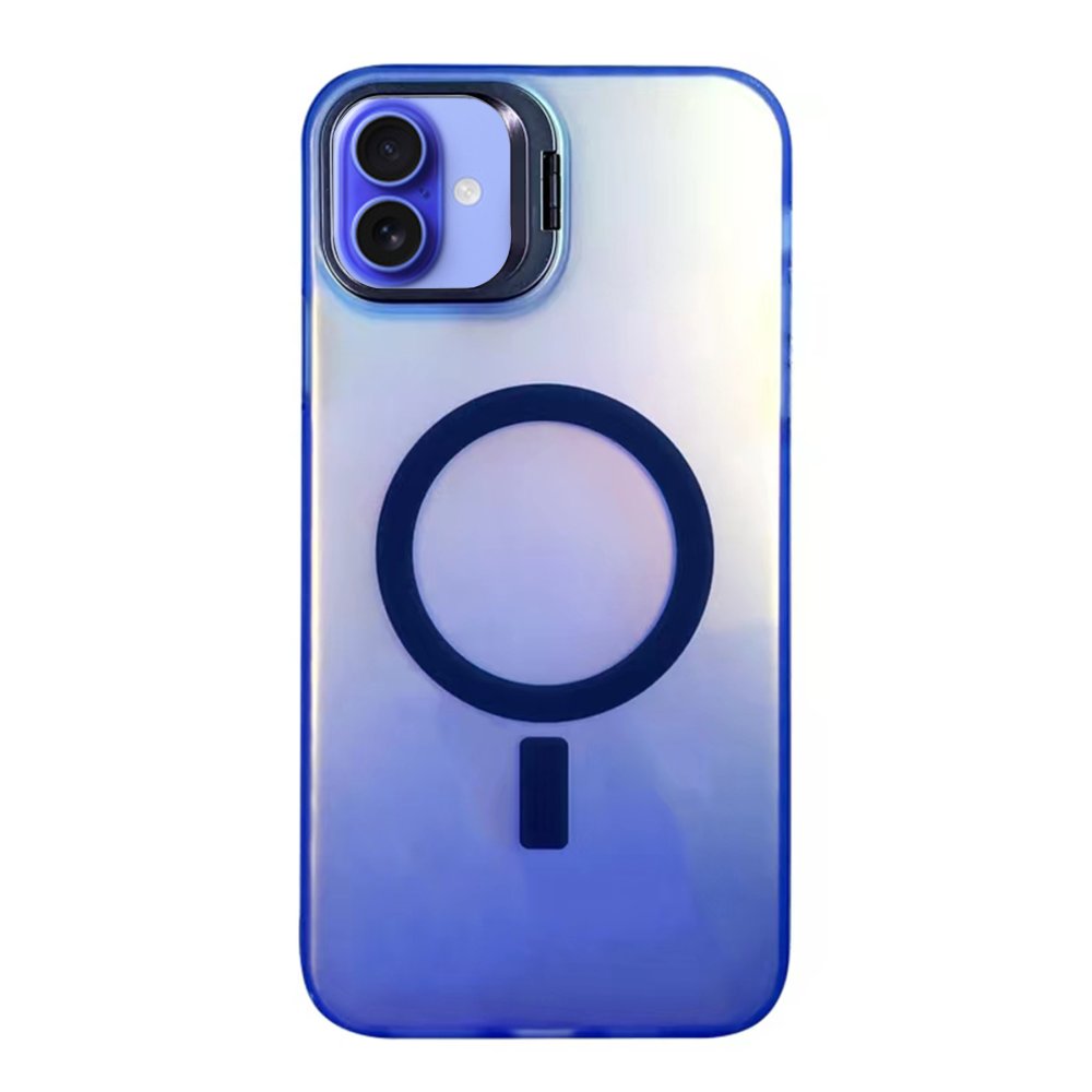 iPhone 16 Plus Kılıf Primera Magsafe Standlı Kapak - Lacivert  iPhone 16 Plus Kılıf Primera Magsafe Standlı Kapak - Lacivert