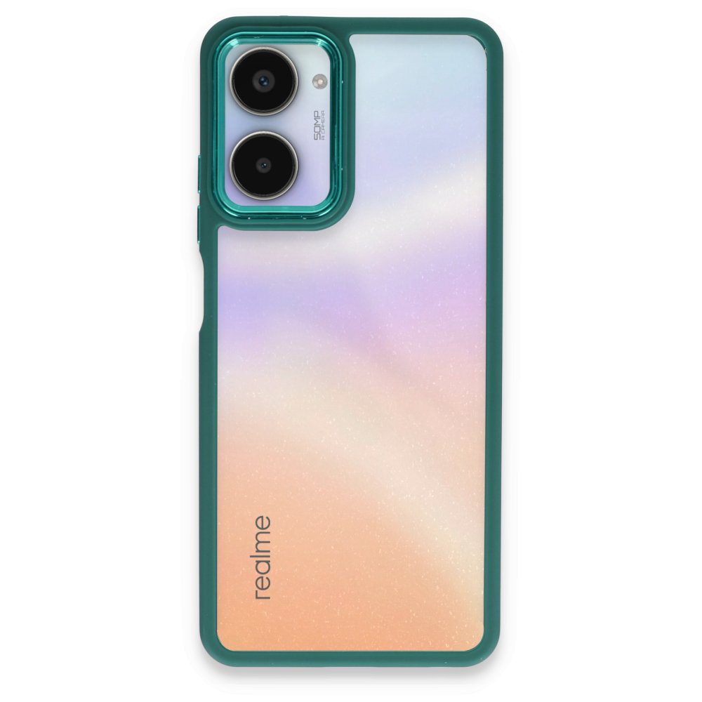 Realme 10 Pro 5G Kılıf Dora Kapak - Haki Yeşil Realme 10 Pro 5G Kılıf Dora Kapak - Haki Yeşil