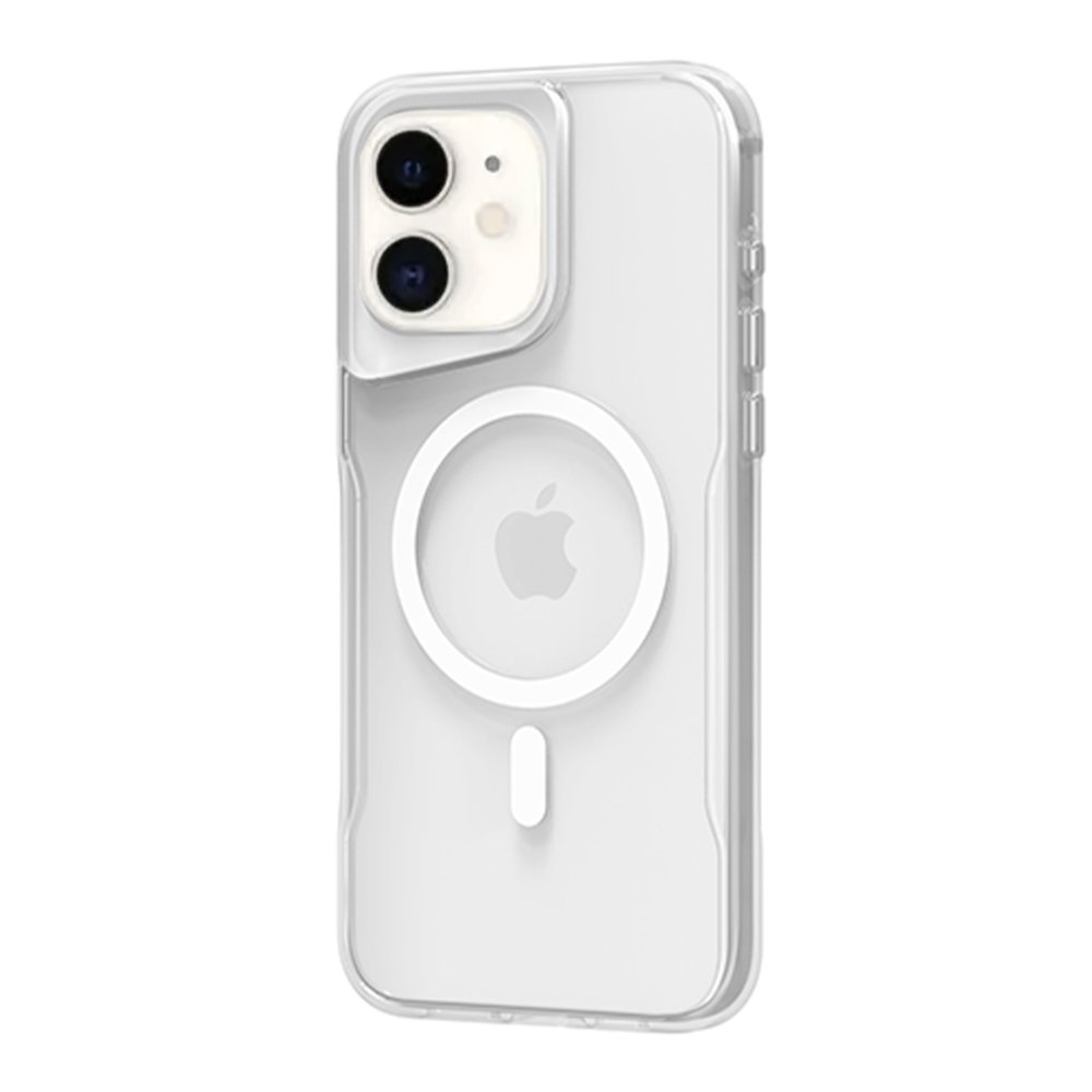  iPhone 11 Kılıf PC Poso Magsafe Kapak - Şeffaf