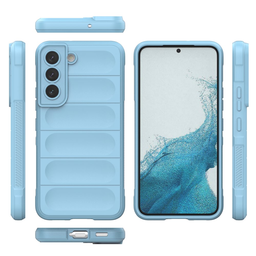  Samsung Galaxy S21 Kılıf Optimum Silikon - Sky Blue