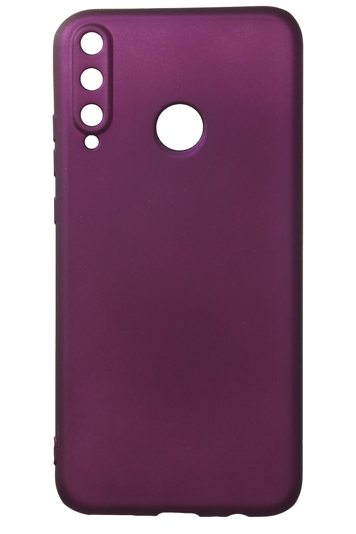 Huawei P40 Lite E Kılıf First Silikon - Mürdüm  Huawei P40 Lite E Kılıf First Silikon - Mürdüm