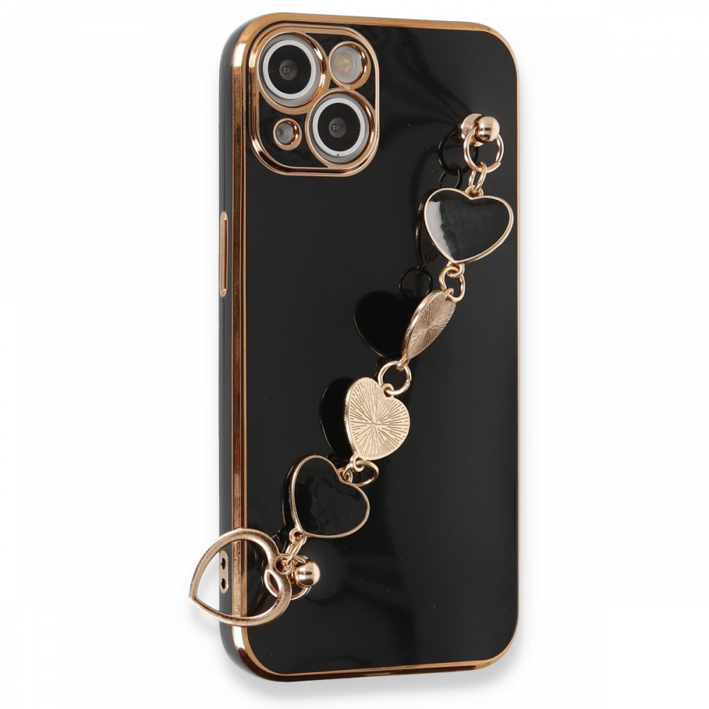  iPhone 13 Kılıf Esila Silikon - Siyah