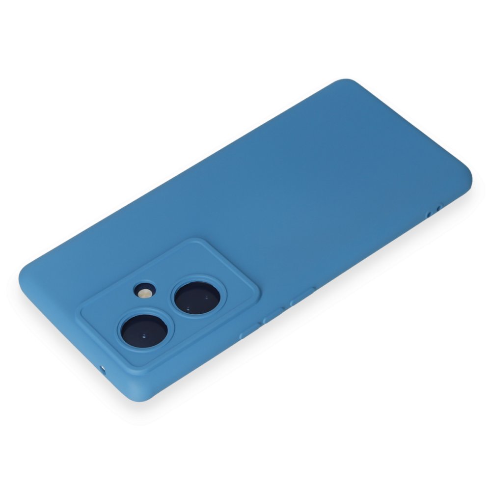 Vivo V29 Lite Kılıf Nano içi Kadife Silikon - Mavi Vivo V29 Lite Kılıf Nano içi Kadife Silikon - Mavi