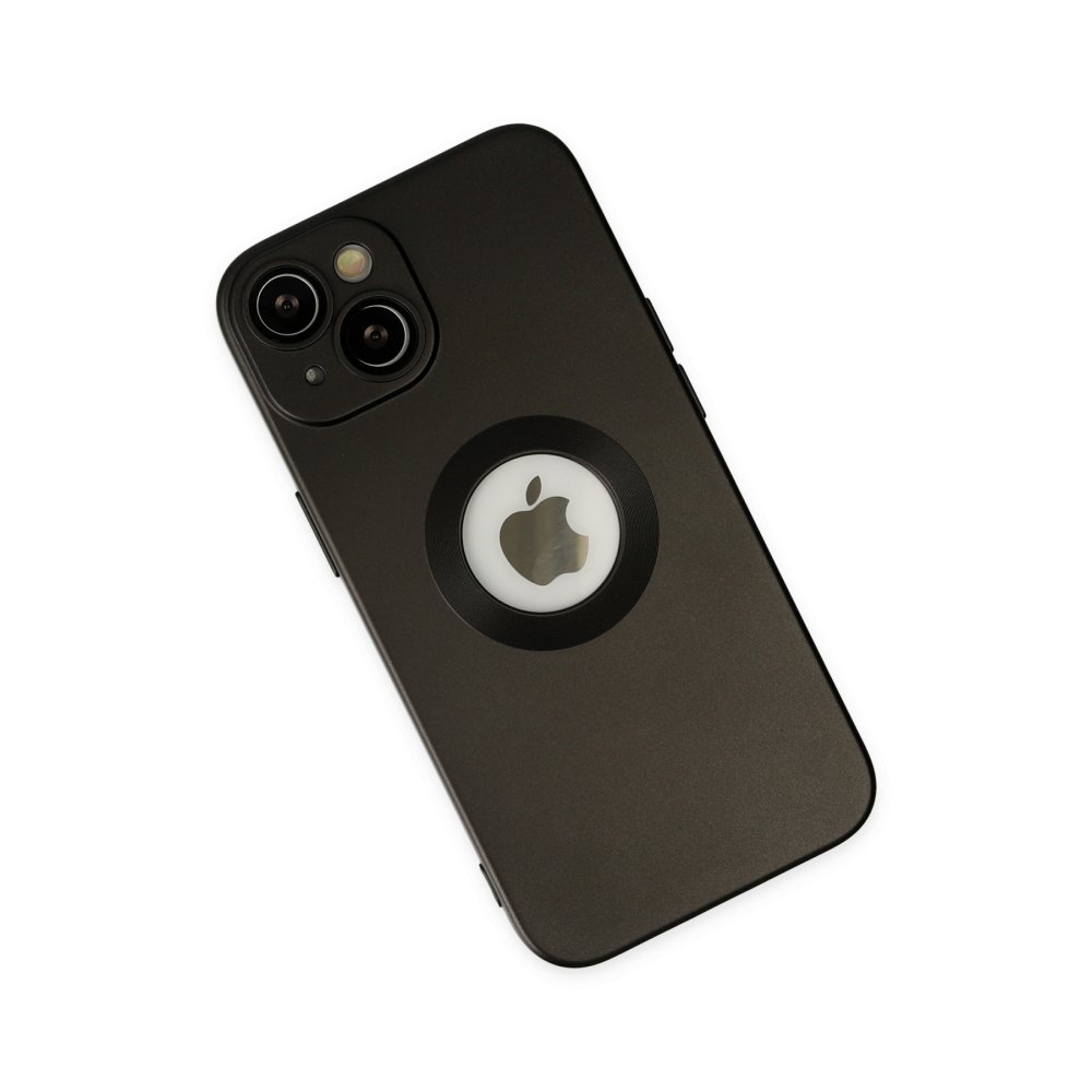  iPhone 14 Plus Kılıf Vamos Lens Silikon - Siyah