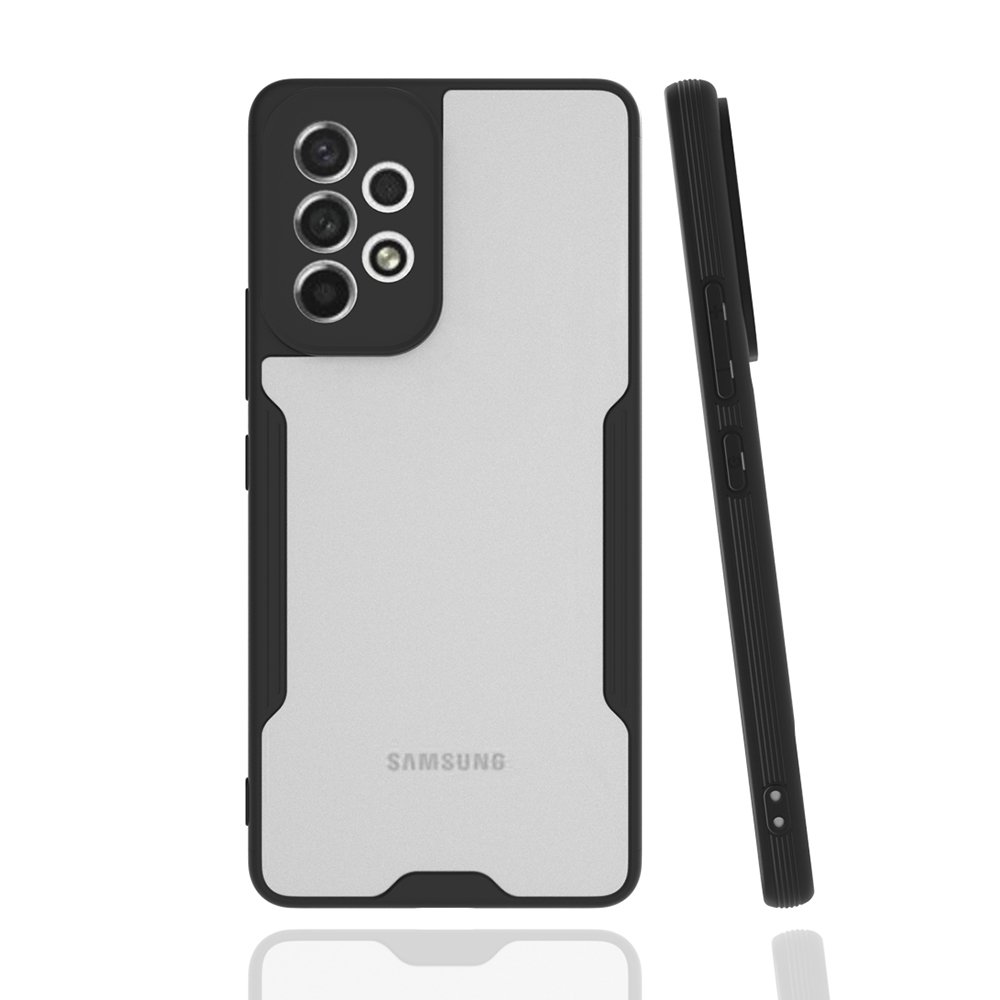  Samsung Galaxy A53 5G Kılıf Platin Silikon - Siyah