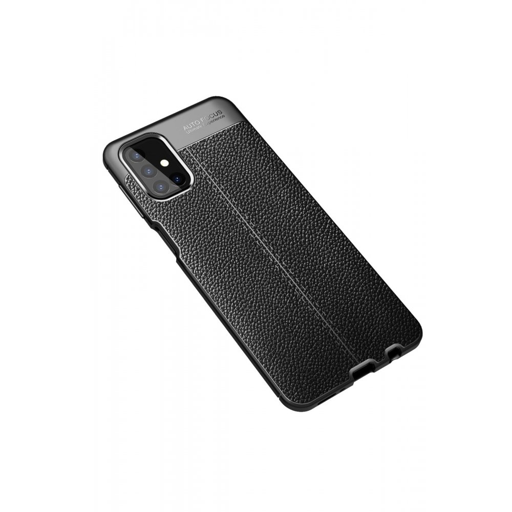  Samsung Galaxy M31S Kılıf Auto Focus Kapak - Siyah