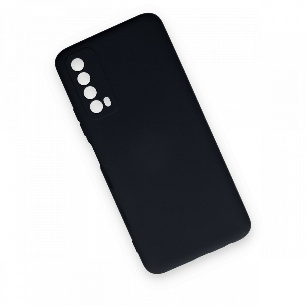 Huawei P Smart 2021 Kılıf Nano içi Kadife Silikon - Lacivert  Huawei P Smart 2021 Kılıf Nano içi Kadife Silikon - Lacivert