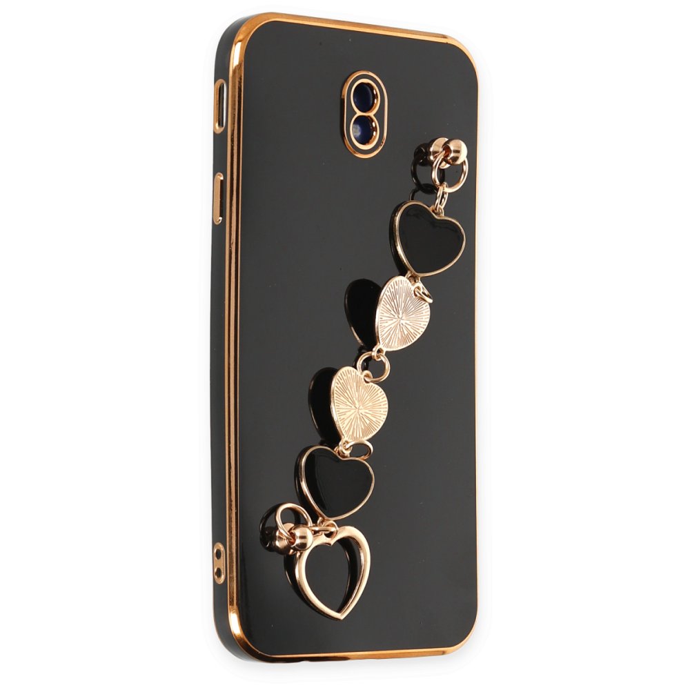  Samsung Galaxy J7 Pro / J730 Kılıf Esila Silikon - Siyah