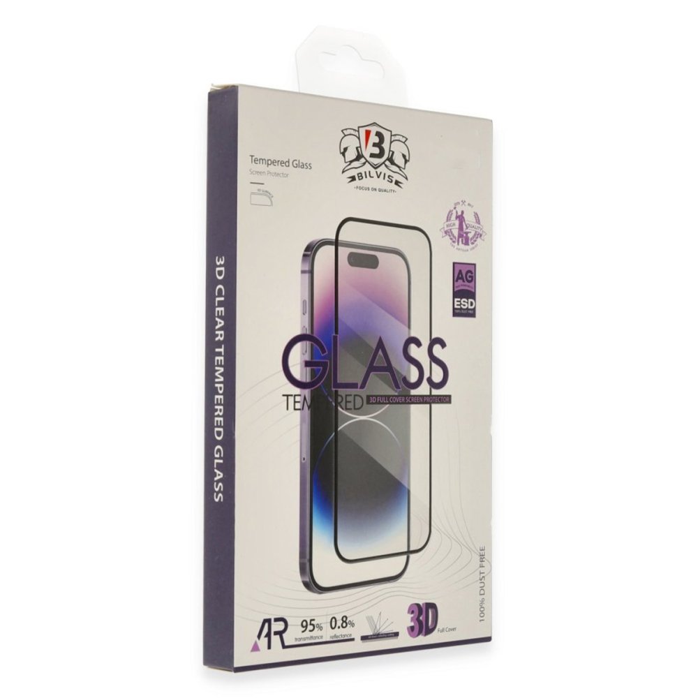  iPhone 16 Pro Max Bilvis 3D Cam Ekran Koruyucu