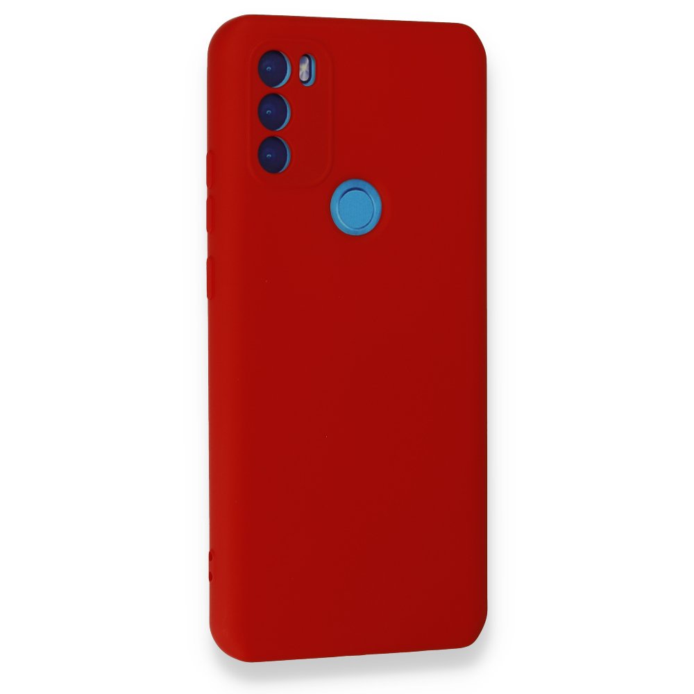  General Mobile GM 21 Plus Kılıf Nano içi Kadife Silikon - Kırmızı
