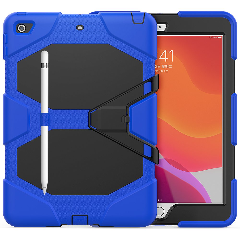  iPad 10.2 (7.nesil) Kılıf Griffin Tablet Kapak - Mavi