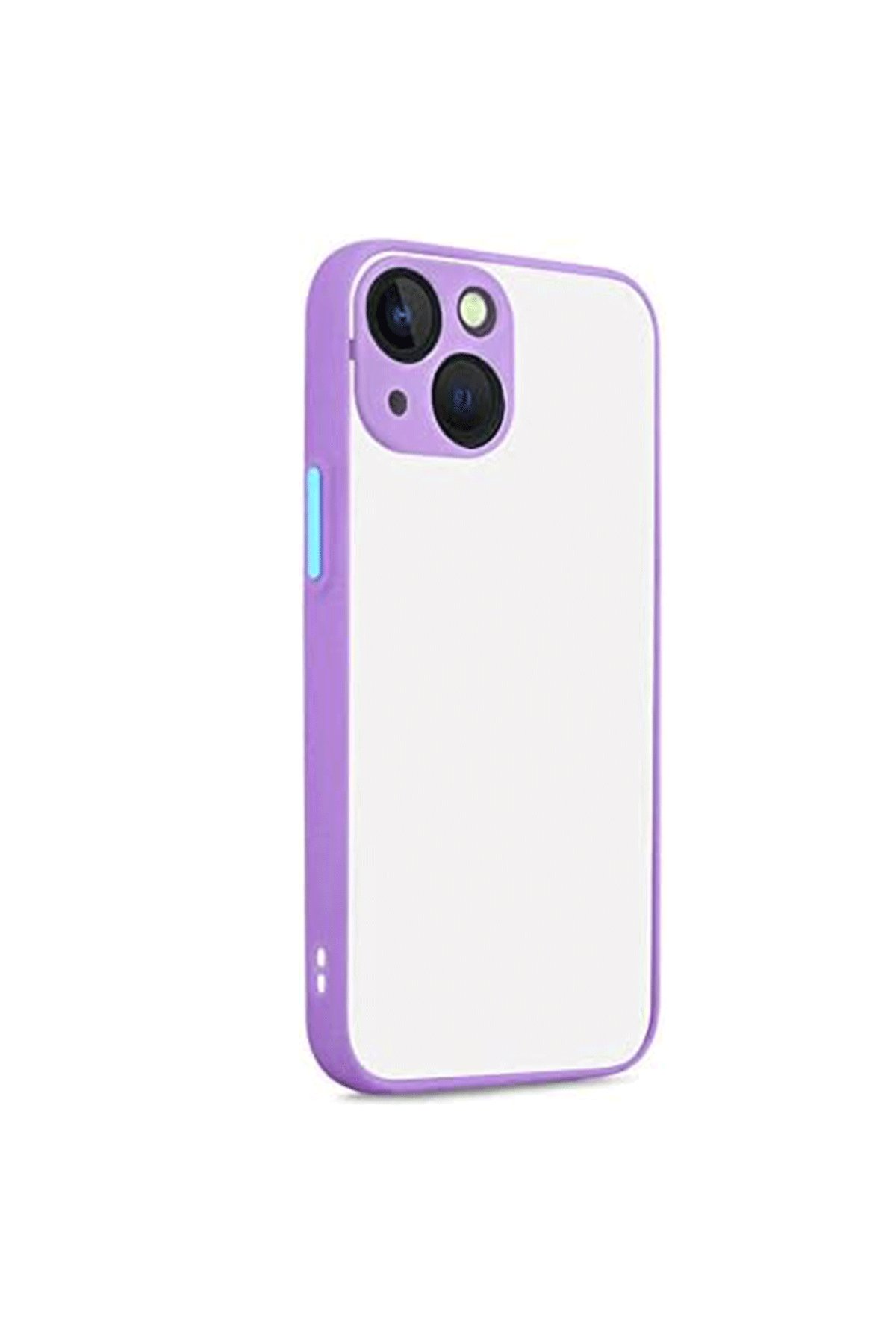 iPhone 13 Kılıf Montreal Silikon Kapak - Mor iPhone 13 Kılıf Montreal Silikon Kapak - Mor