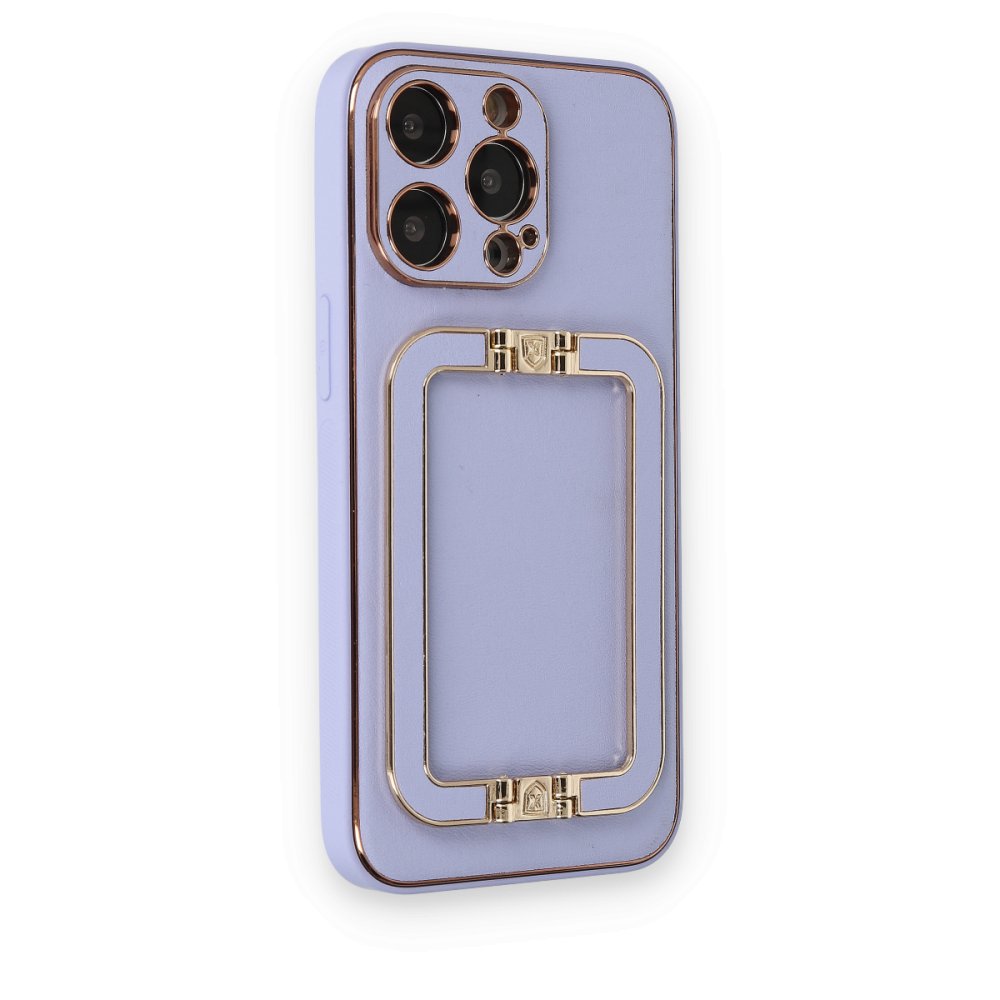  iPhone 14 Pro Kılıf Coco Elit Kapak - Lila