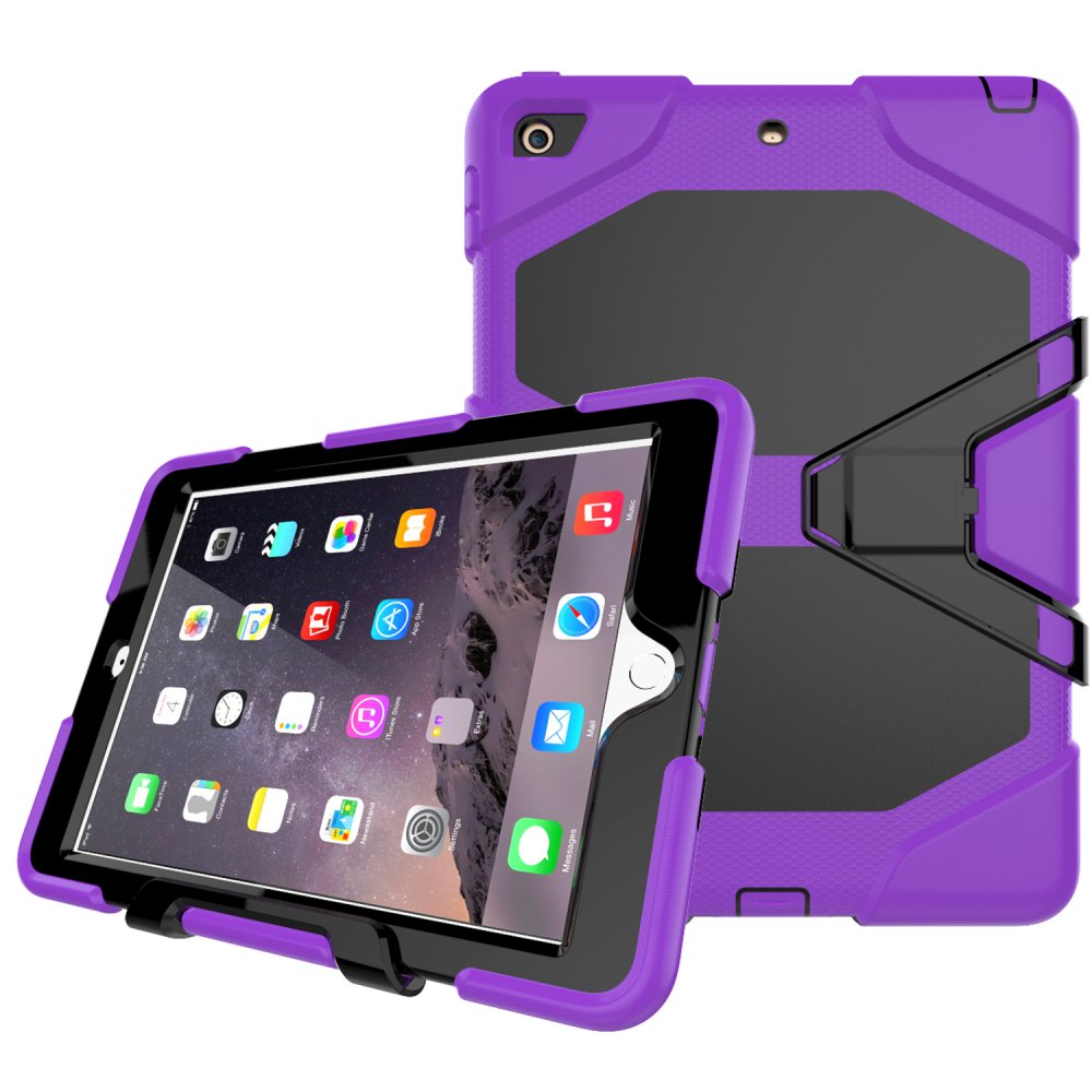 iPad 5 Air 9.7 Kılıf Griffin Tablet Kapak - Mor iPad 5 Air 9.7 Kılıf Griffin Tablet Kapak - Mor