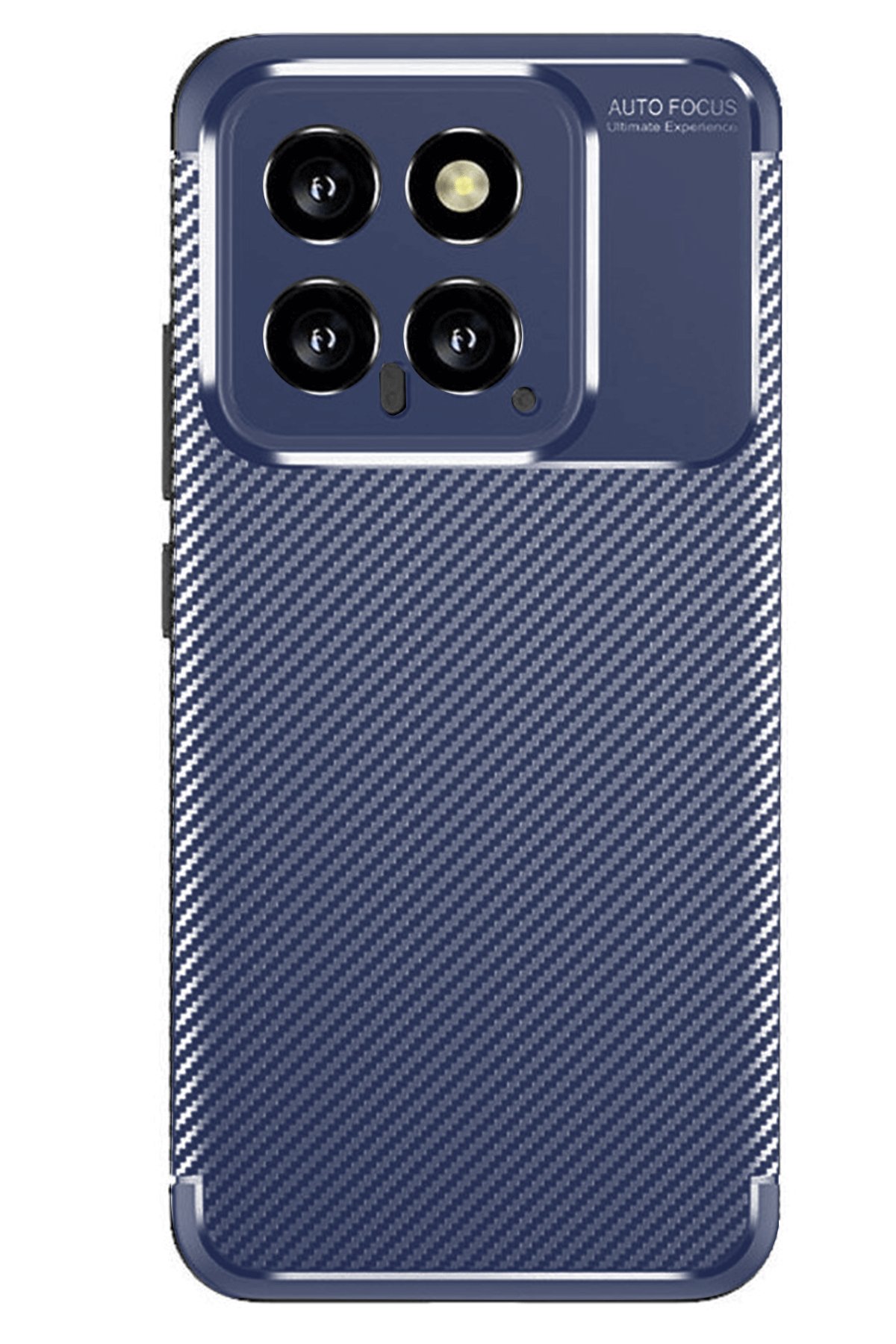 Xiaomi Mi 14T Kılıf Auto Focus Karbon Kapak - Lacivert Xiaomi Mi 14T Kılıf Auto Focus Karbon Kapak - Lacivert
