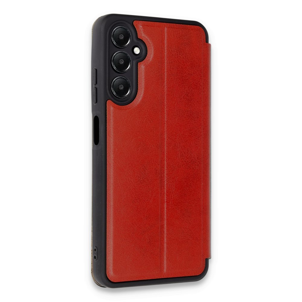  Samsung Galaxy A16 5G Kılıf Flip Cover - Kırmızı