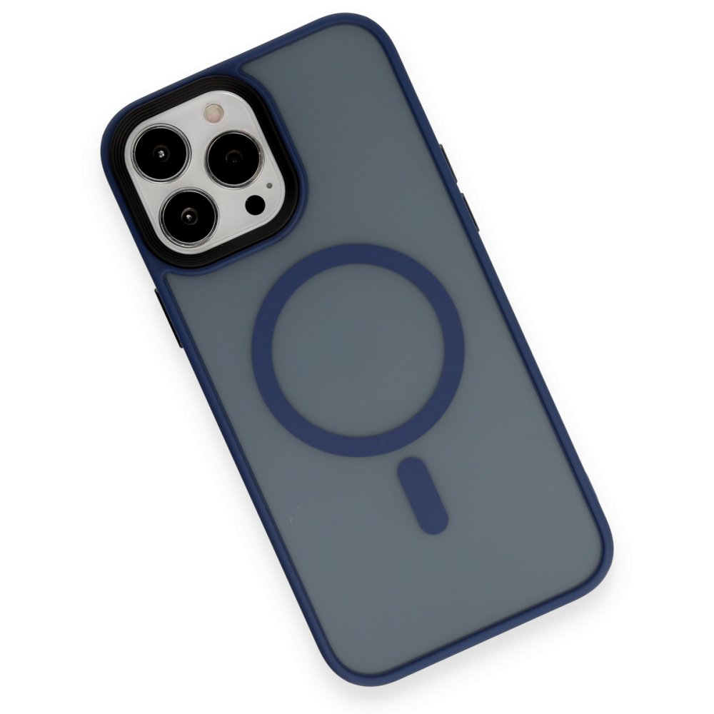  iPhone 14 Pro Kılıf Trex Magneticsafe Kapak - Lacivert