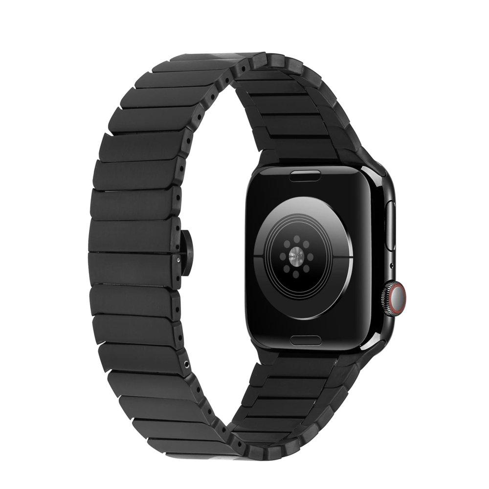  Apple Watch 42mm KR400 Metal Kordon - Siyah