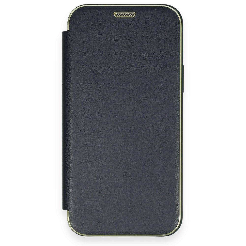  iPhone 12 Pro Kılıf Dolpin Kapaklı - Lacivert