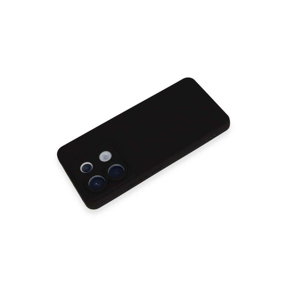 Redmi Note 13 Pro 5G Kılıf Nano içi Kadife Silikon - Siyah Redmi Note 13 Pro 5G Kılıf Nano içi Kadife Silikon - Siyah