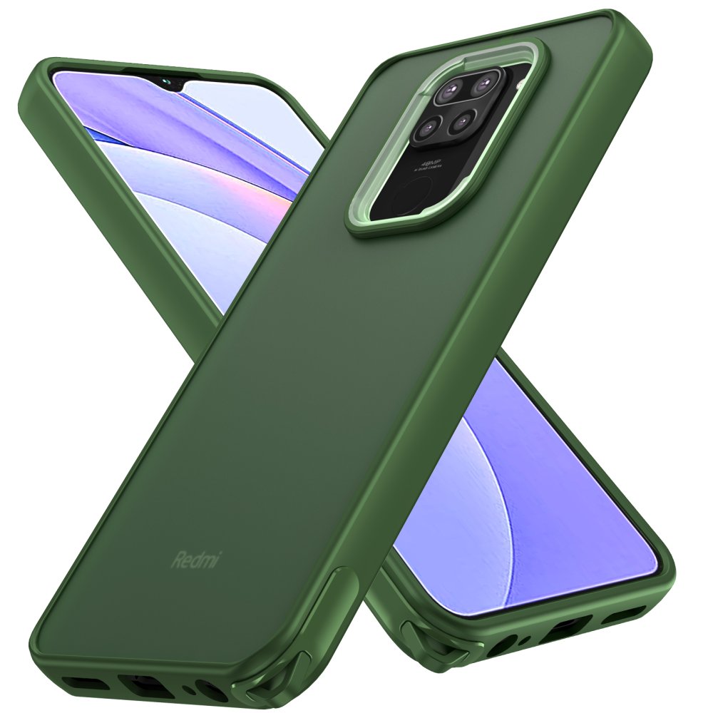 Redmi Note 9 Kılıf Elegant Kapak - Yeşil