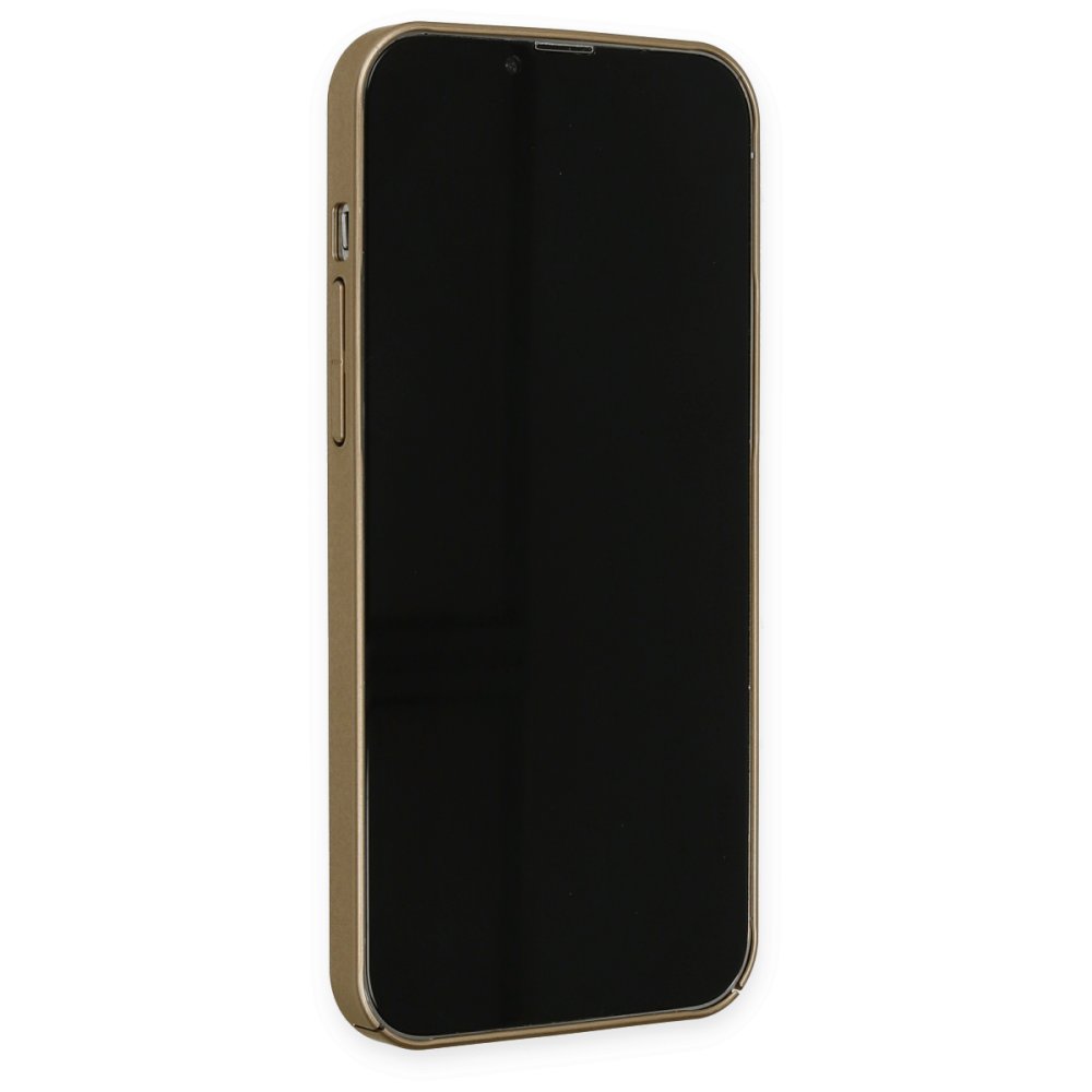  iPhone 13 Pro Kılıf Jack Magneticsafe Lens Silikon - Gold