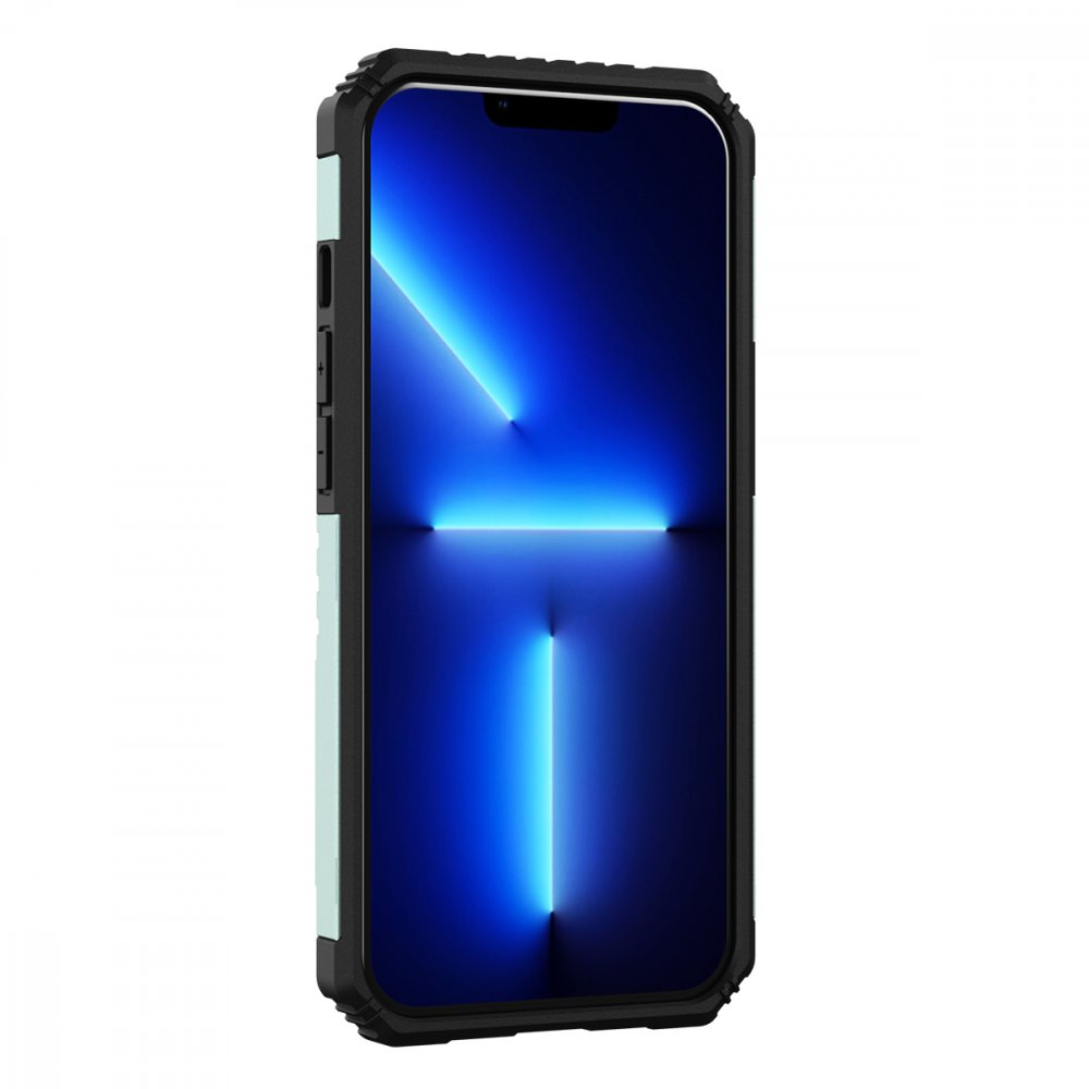  iPhone 11 Kılıf Fizy Stand Kapak - Mavi