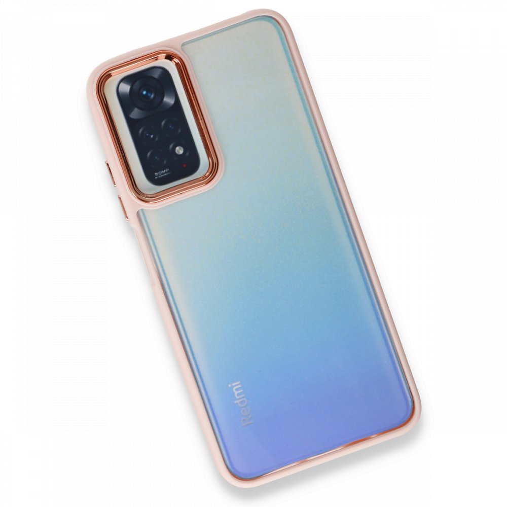 Redmi Note 11 Pro Kılıf Dora Kapak - Pudra Redmi Note 11 Pro Kılıf Dora Kapak - Pudra