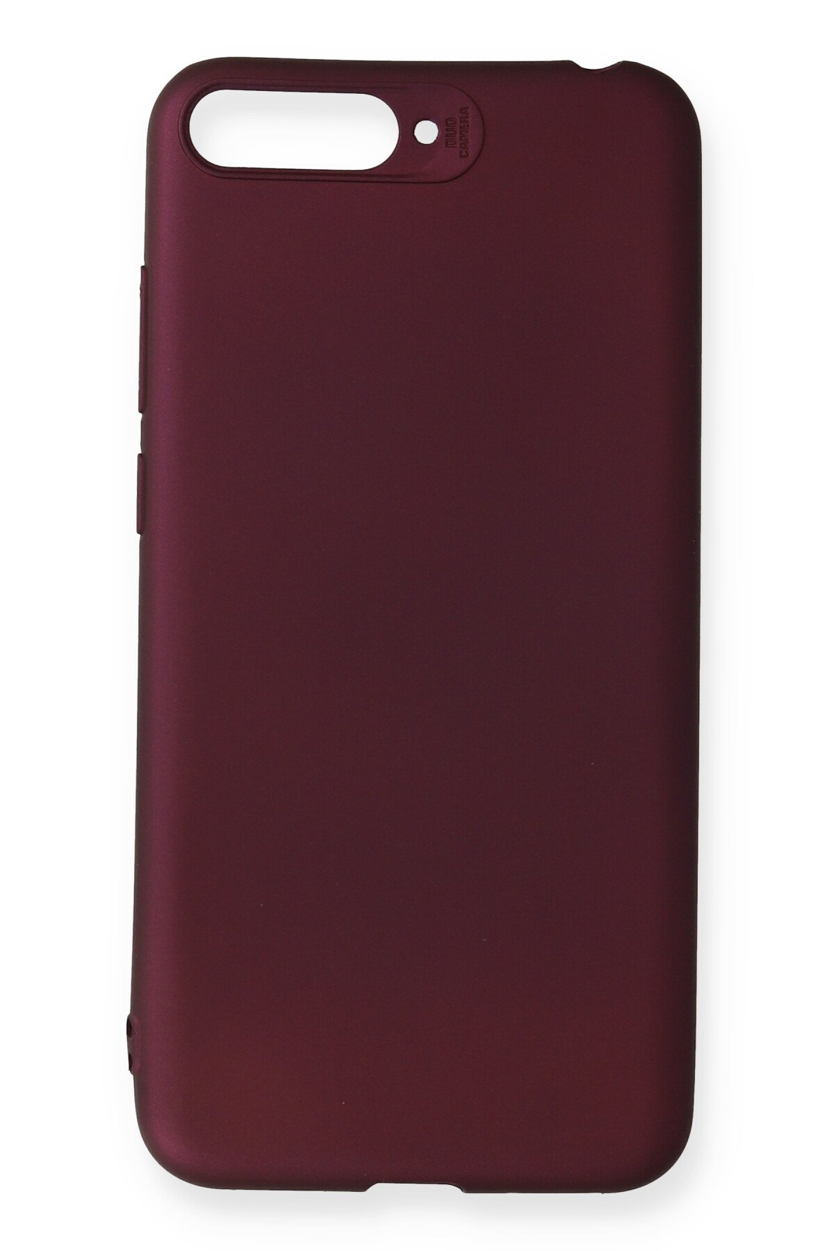 Huawei Honor 7A Kılıf First Silikon - Mürdüm  Huawei Honor 7A Kılıf First Silikon - Mürdüm