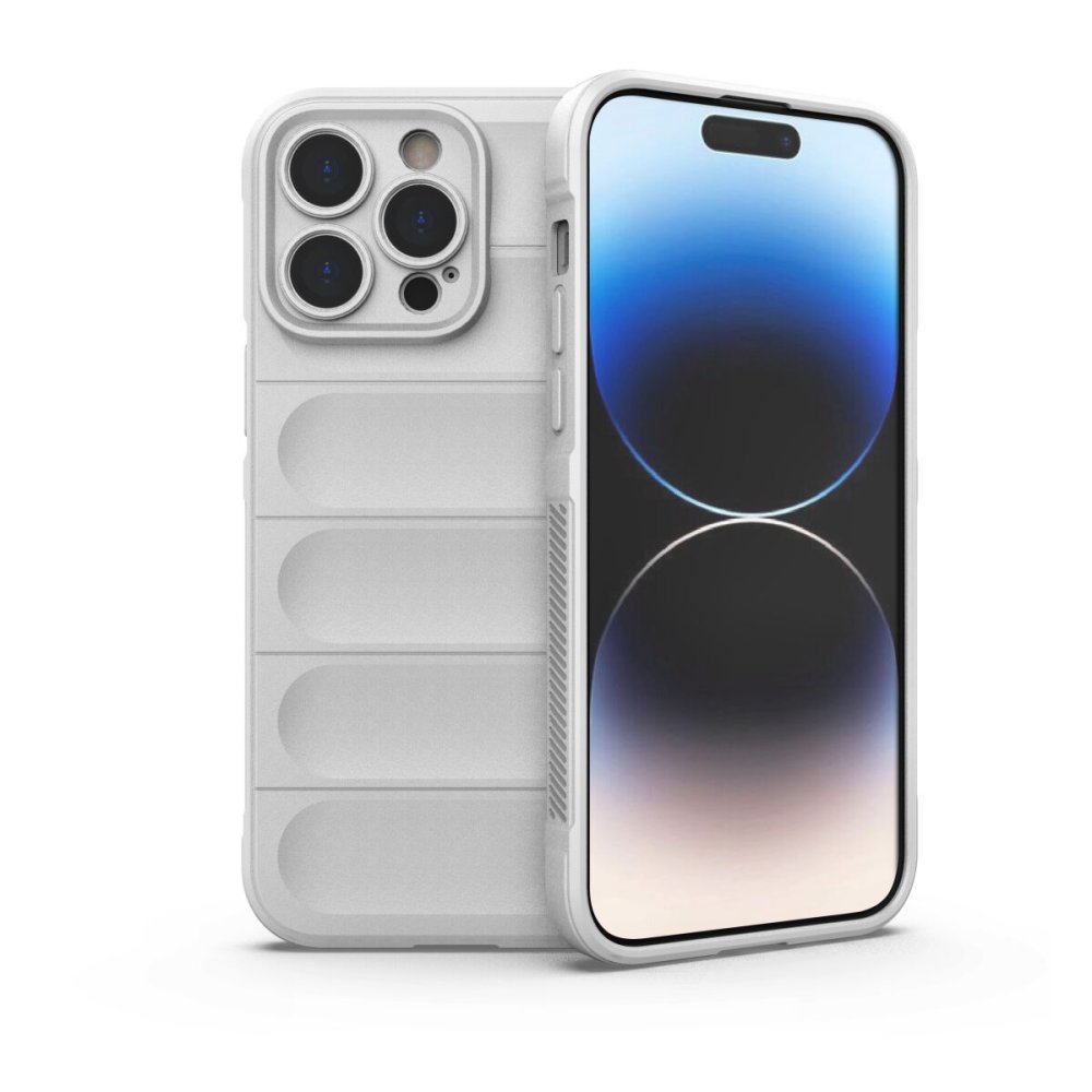  iPhone 15 Pro Kılıf Optimum Silikon - Krem