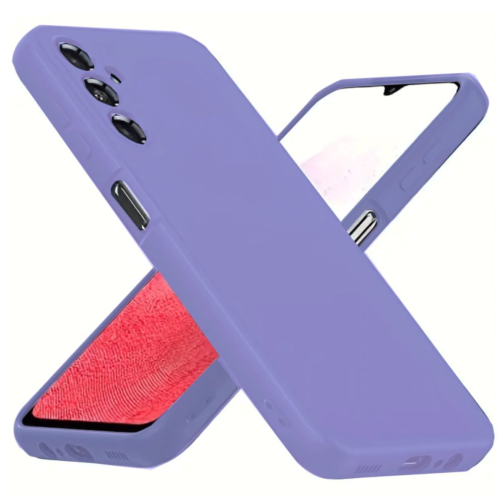  Samsung Galaxy A34 5G Kılıf First Silikon - Lila